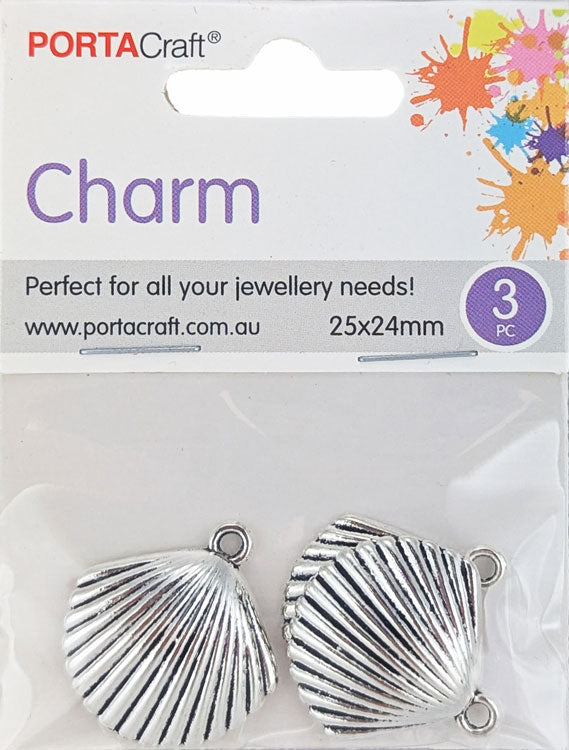 Porta Craft gold tone heart-shaped split rings 30mm four pack