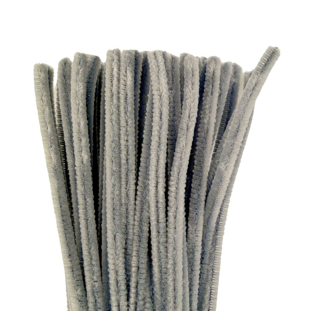 Chenille Stems 6mm 50pk - Koala