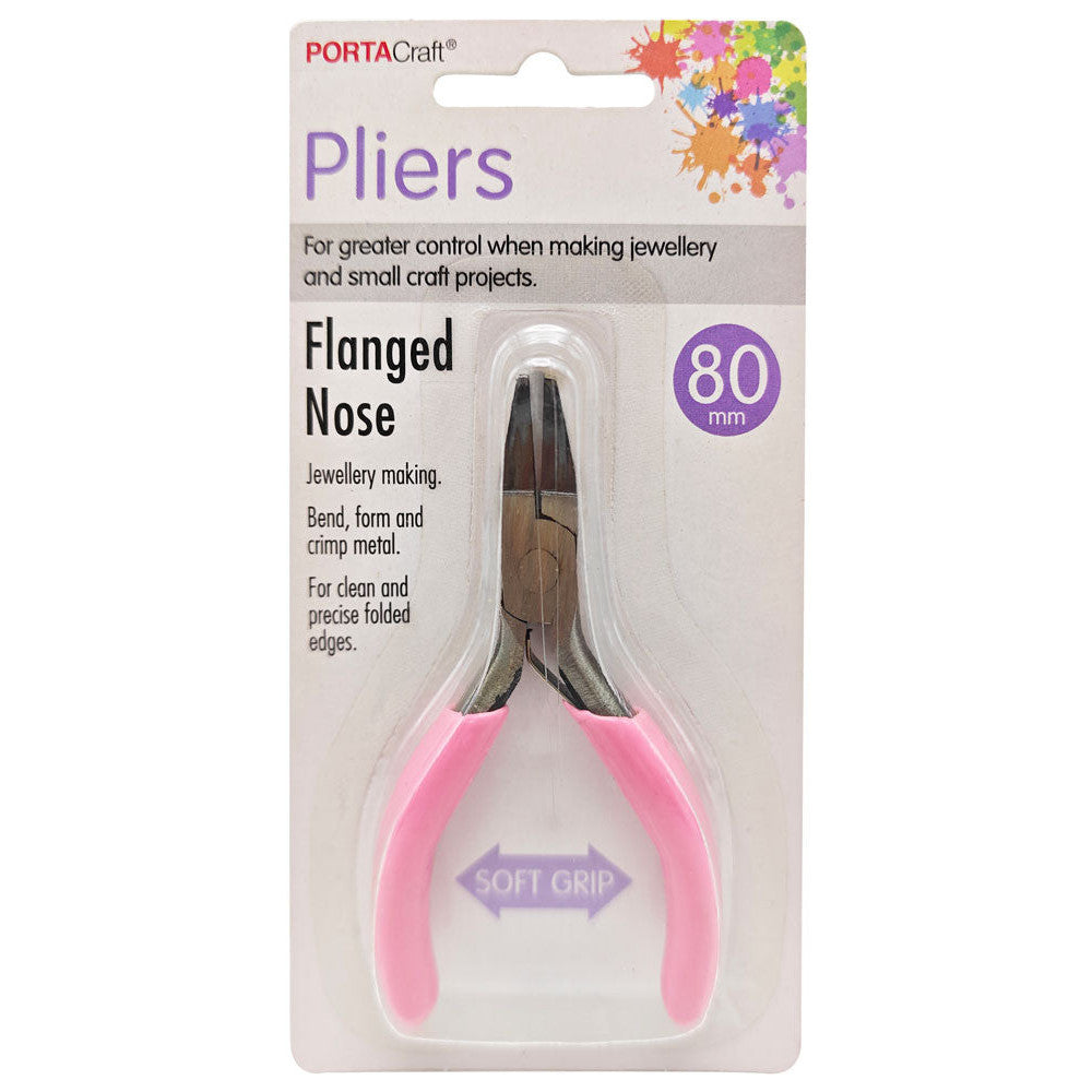 Pliers Mini Flanged Nose 80mm
