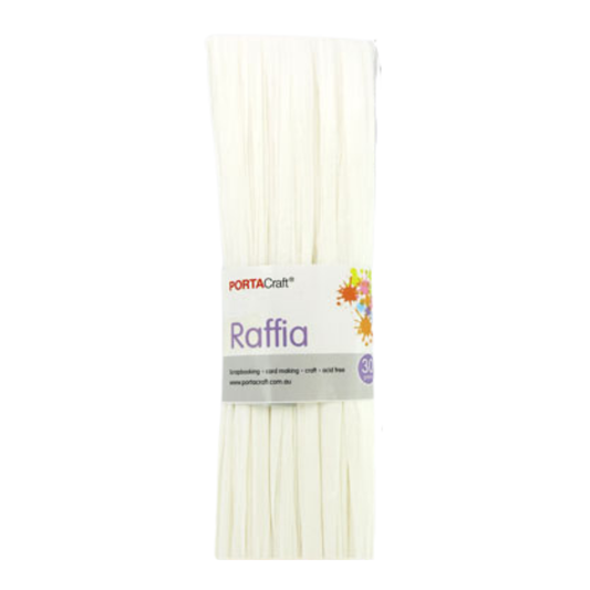 Paper Raffia 30g - White