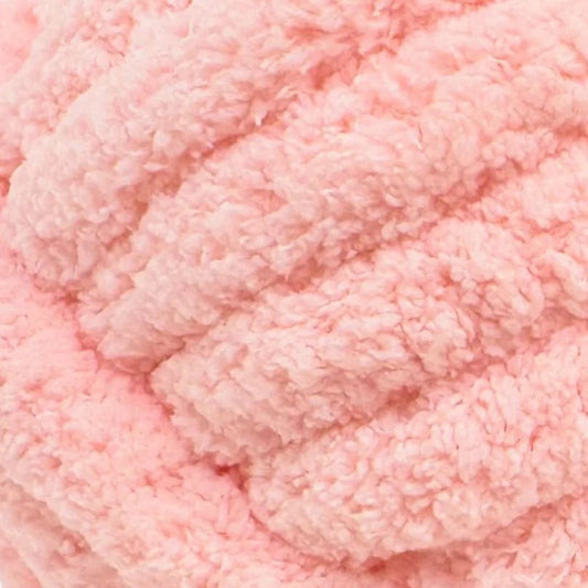 Mega Chenille Yarn 300g 29m 20ply Solid Baby Pink