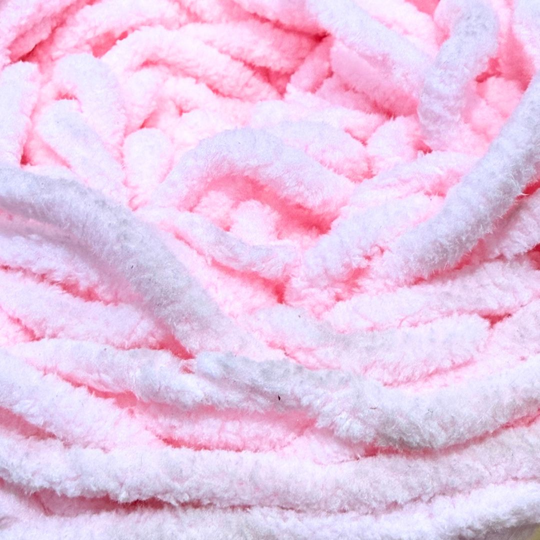 DUSTY Chenille Blanket Yarn 100g Pinks 4pk Mixed Bundle