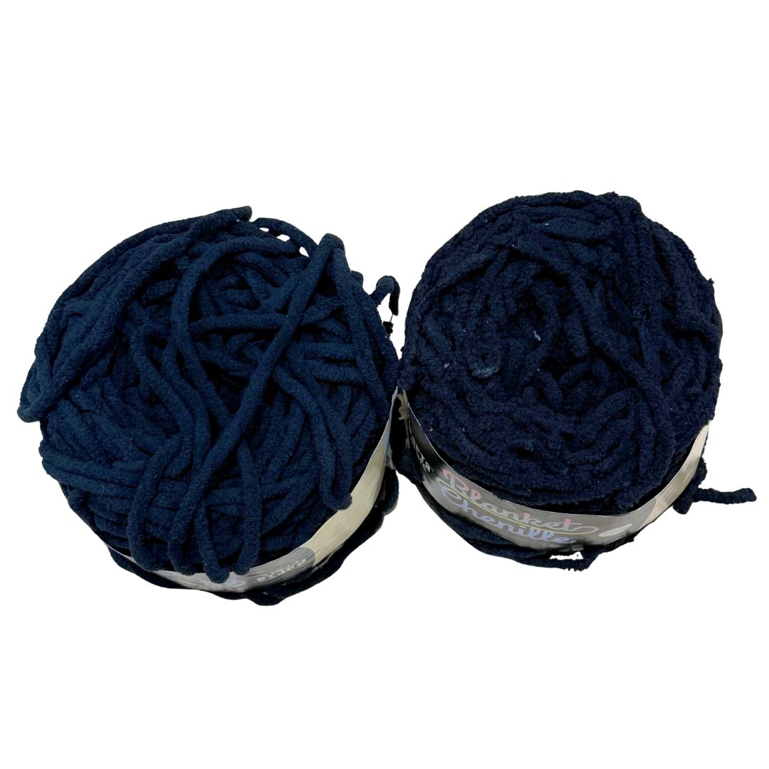 DUSTY Chenille Blanket Yarn 100g Moody Tones 6pk Mixed Bundle