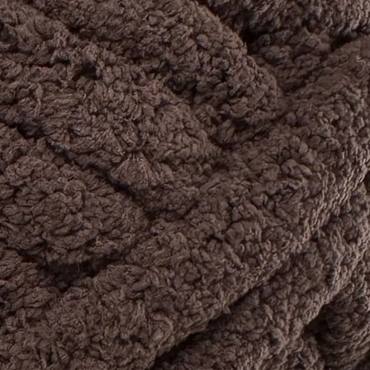 Mega Chenille Yarn 300g 29m 20ply Solid Chocolate