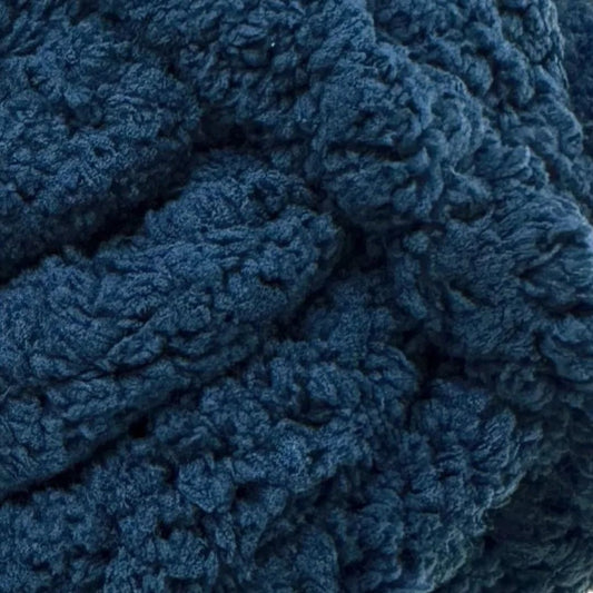 Mega Chenille Yarn 300g 29m 20ply Solid Dark Blue