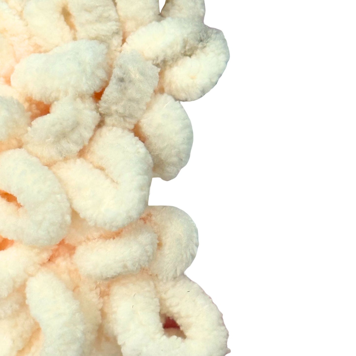 DUSTY Loopy Yarn 100g 8m Cream 4pk Bundle