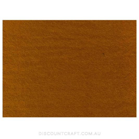 Felt Sheet A4 Size 1pk - Brown