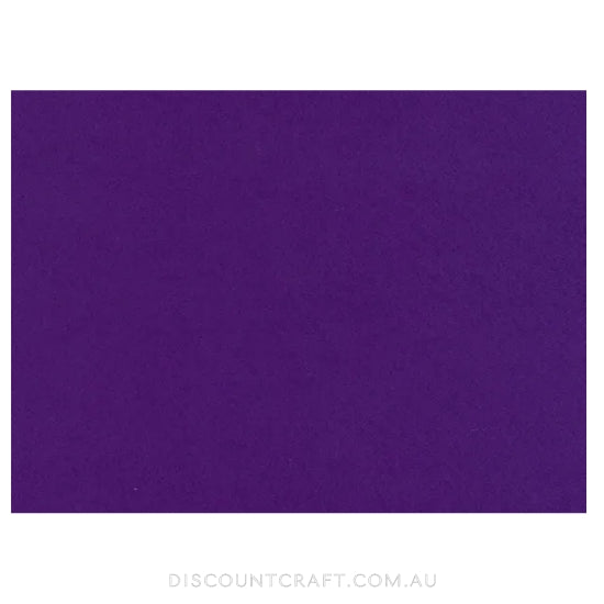 Felt Sheet A4 Size 1pk - Purple