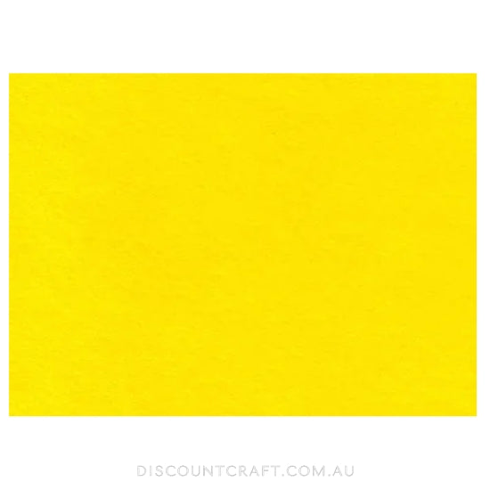 Felt Sheet A4 Size 1pk - Sun Yellow