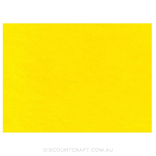 Felt Sheet A4 Size 1pk - Sun Yellow