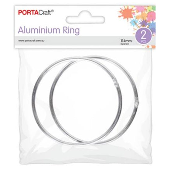 Aluminium Rings 114mm 2pk