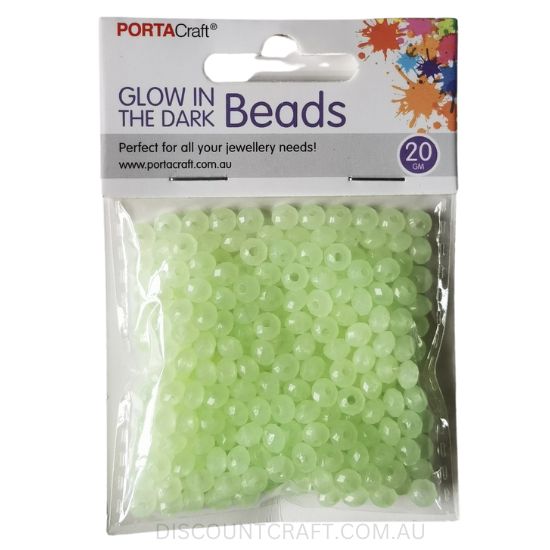 Glow in the Dark Beads Mini 20g