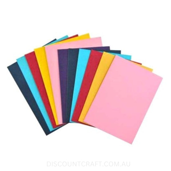 C6 Cards and Envelopes Pack Assorted Bright Colours