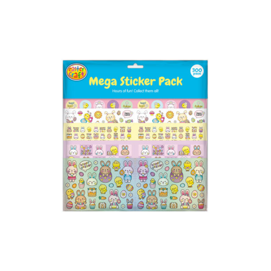 Easter Laser Stickers Mega Pack with 300 Stickers