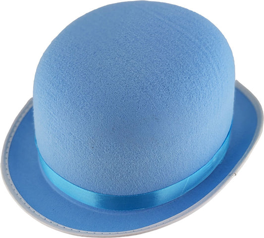 Easter Felt Bowler Hat 26cm - Blue