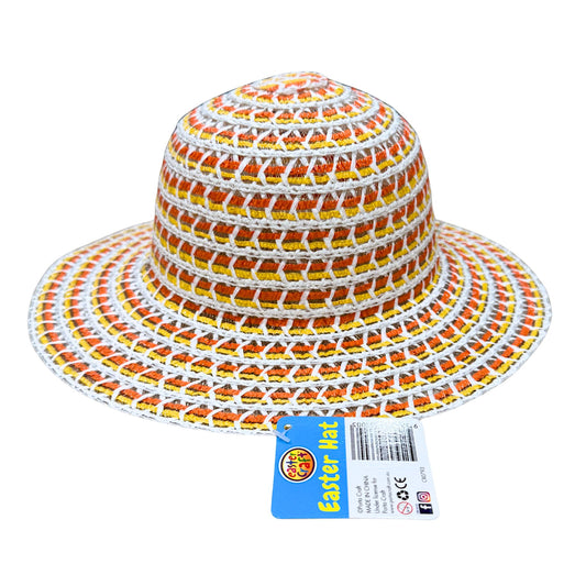 Easter Bonnet Hat 30cm - Orange/Yellow