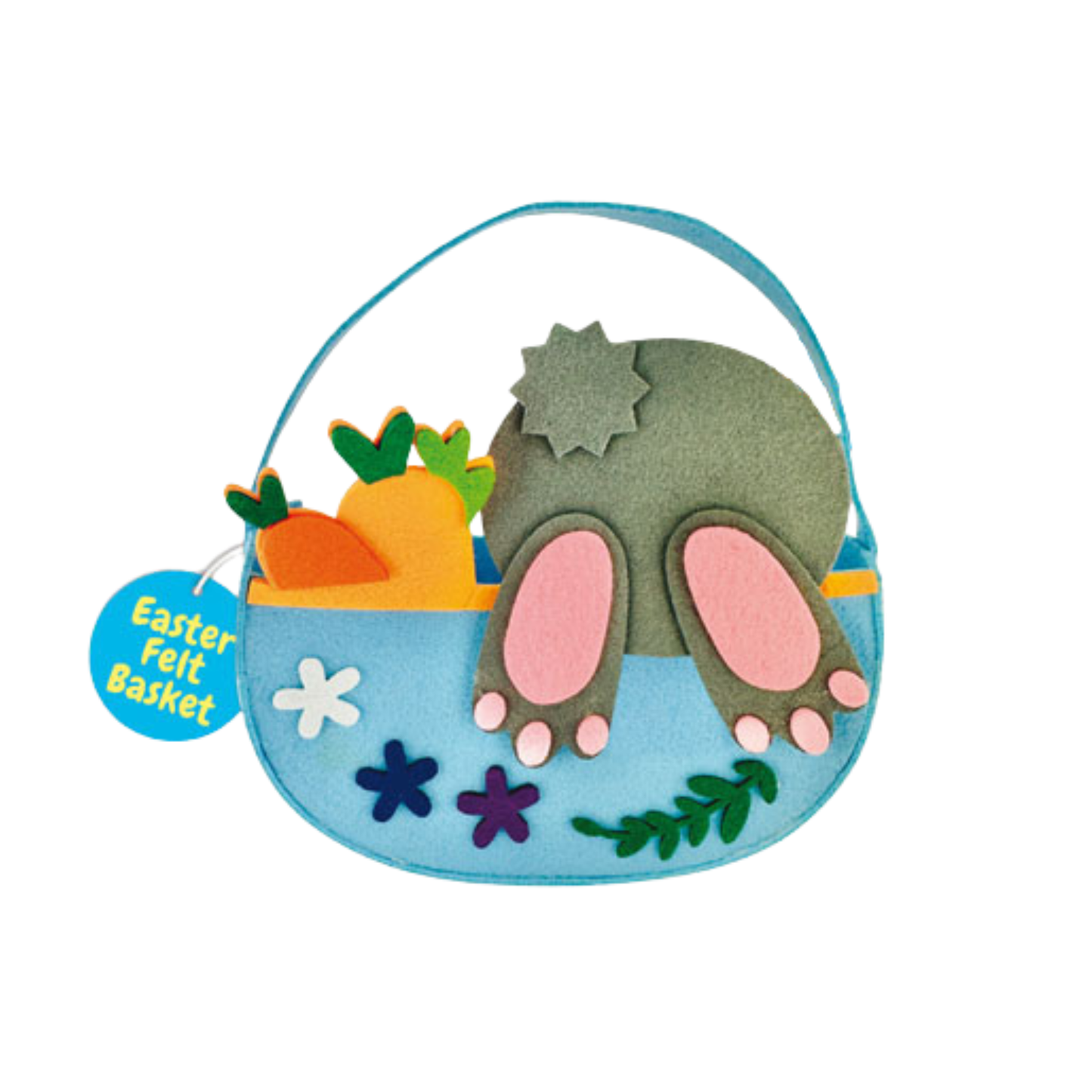 Easter Egg Hunt Felt Basket (1pcs)