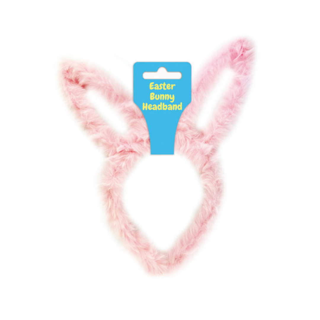 Easter Fluffy Bunny Ears Headband
