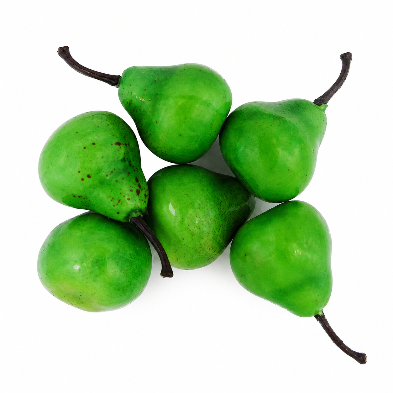 Artificial Fruit Pear 30x35mm 6pc