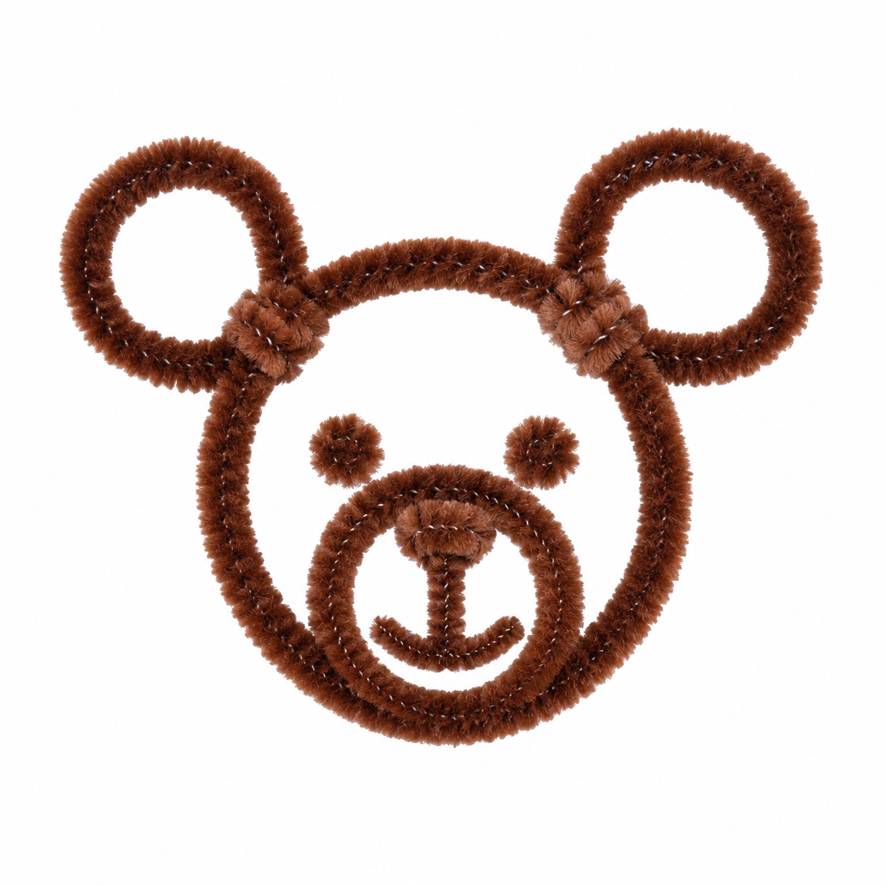 Chenille Stems 6mm 50pk - Orangutan