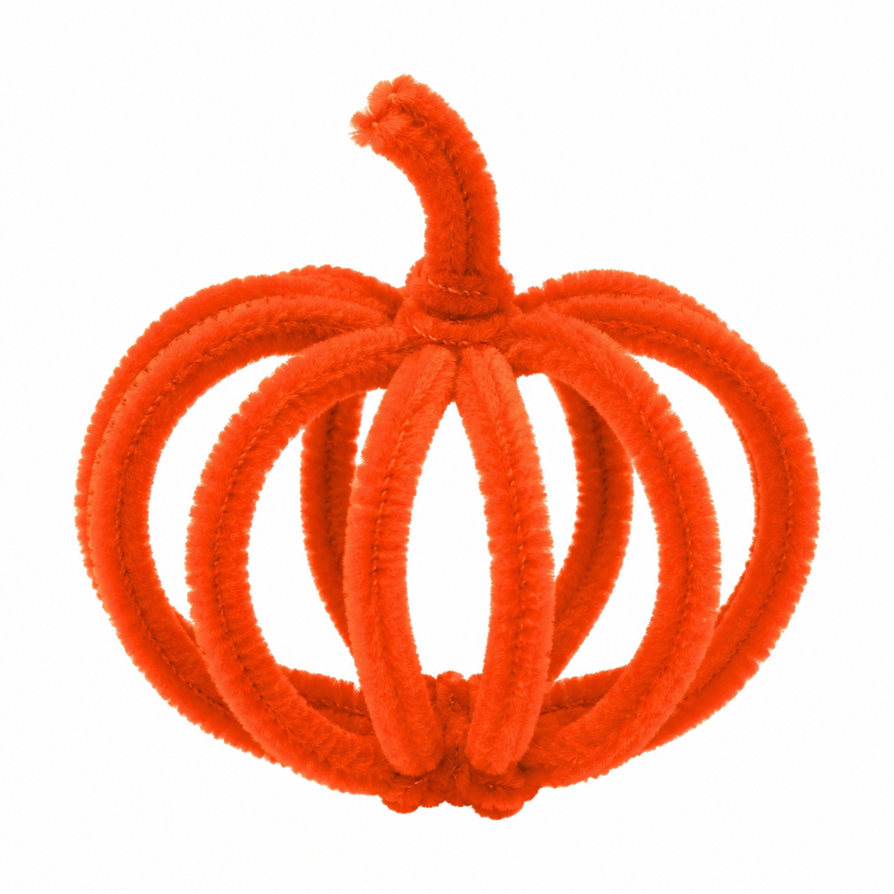 Chenille Stems 6mm 50pk - Orange