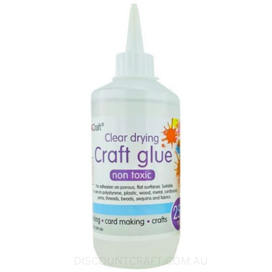 Craft Glue Clear Silicone 250ml