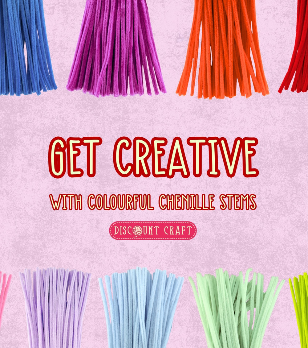 Chenille Sticks at Discount Craft Australia