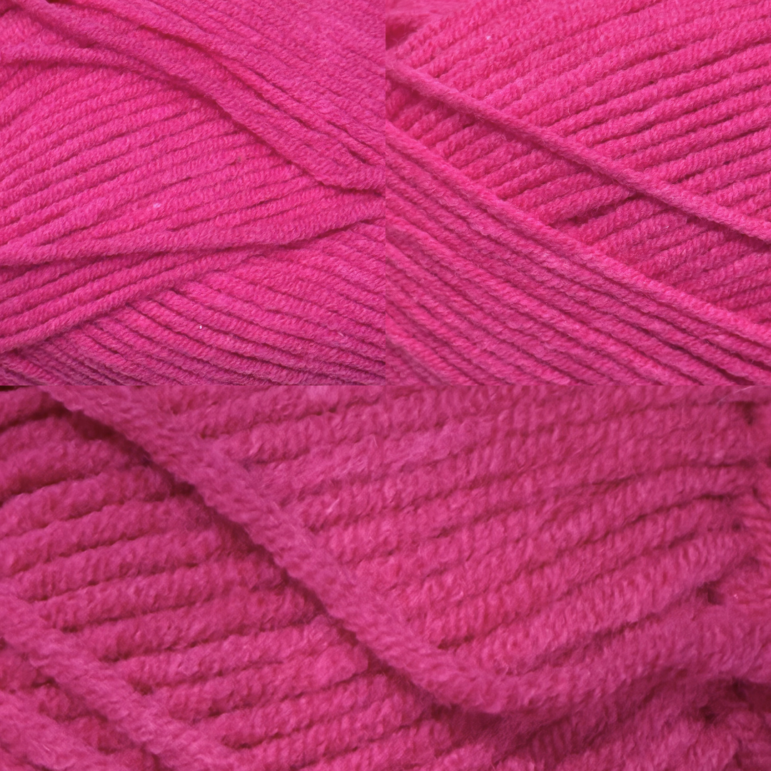 DUSTY Luxe Cotton Blend 100g 220m 8ply Orchid 4pk Bundle (A)