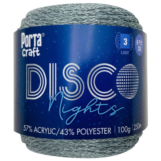 Disco Nights Sparkle Yarn 100g - Chromite