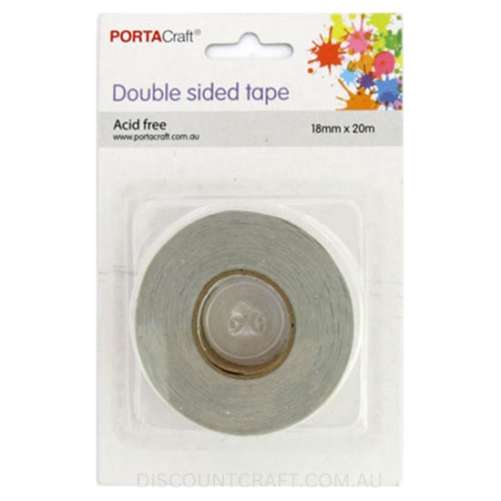 Double Sided Tape 18mm x 20m