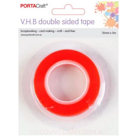 Very High Bond Double Sided Tape 12mm x 5m