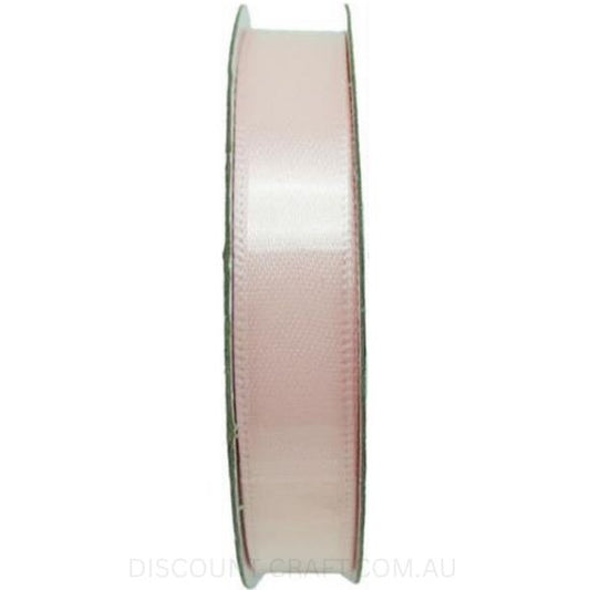 Satin Ribbon Double Sided 12mm x 5 metres - Light Pink