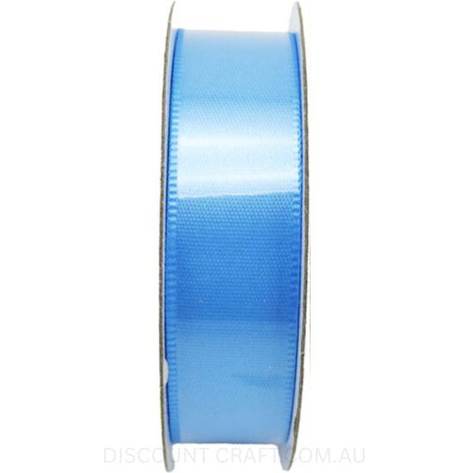 Double Sided Satin Ribbons - Light Blue