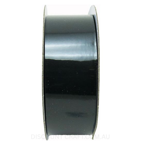 Double Sided Satin Ribbons - Black