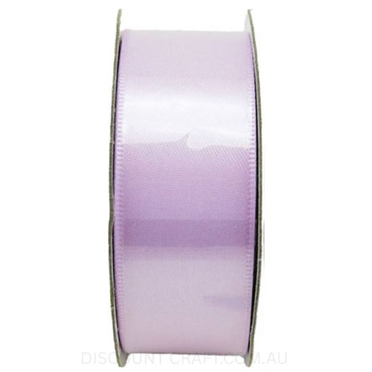 Satin Ribbon Double Sided 25mm x 5 metres - Mauve
