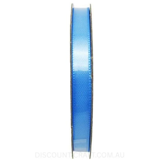 Satin Ribbon Double Sided - 6mm x 8 metres - Light Blue