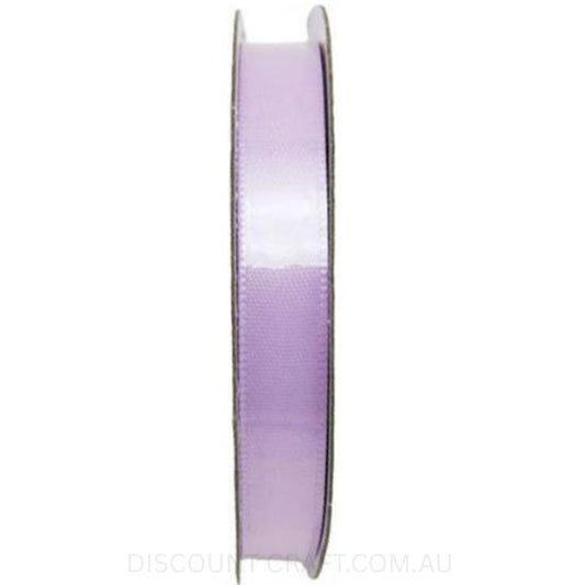Satin Ribbon Double Sided 9mm x 6 metres - Mauve