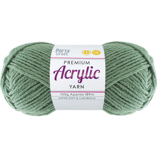 Porta Craft Sage Green Yarn