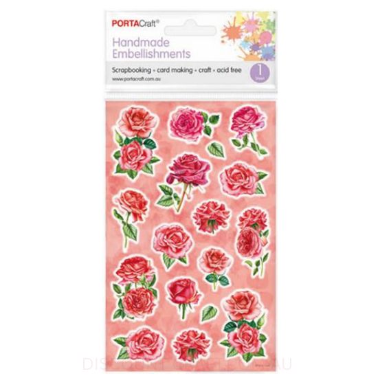 Handmade Embellishments - Roses