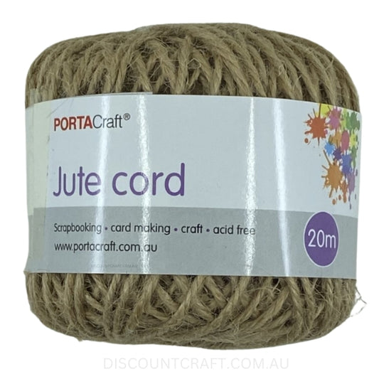 Natural Jute String 1.5mm 20m