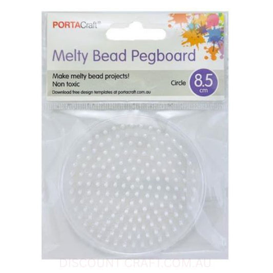 Melty Bead Pegboard - Circle 8cm