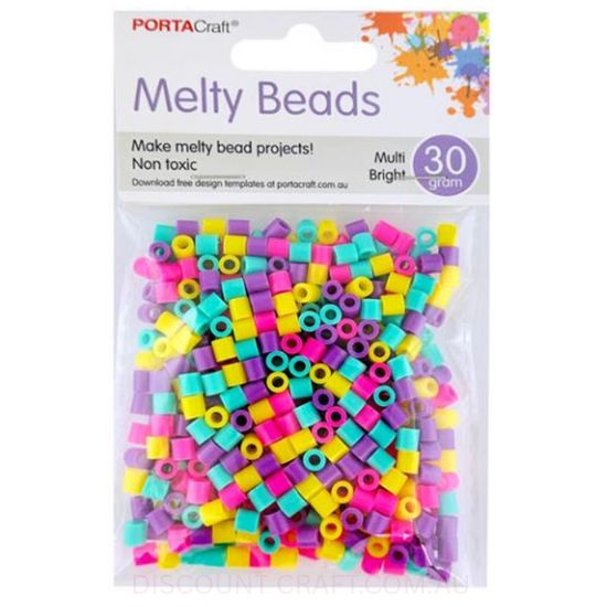 Melty Beads - Multi Bright 30g