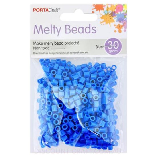 Melty Beads - Blue 30g