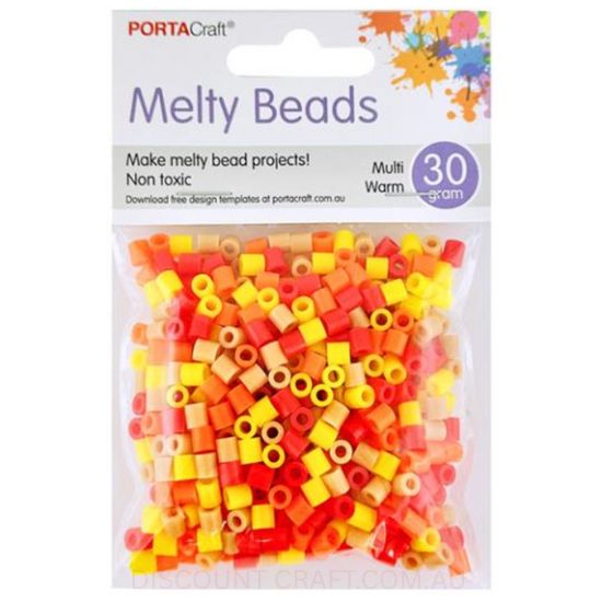 Melty Beads - Multi Warm 30g