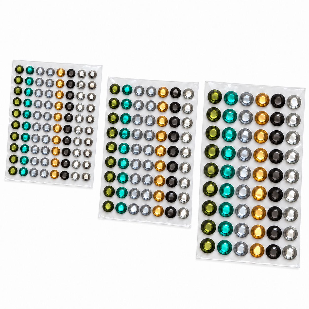 Rhinestones Multi Pack in 8,10,12mm 197pk - Crafter's Mine