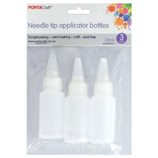Needle Tip Applicator 33ml 3pk
