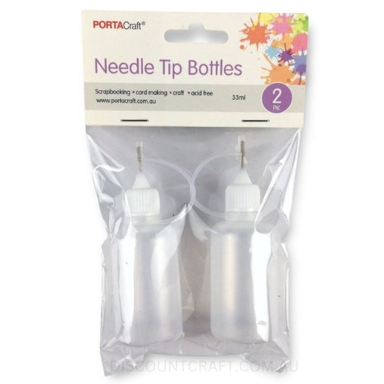 Fine Tip Bottles 33ml 2pk