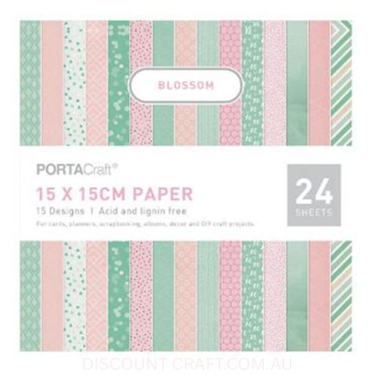 Paper Pattern Pad - Blossom 15x15cm
