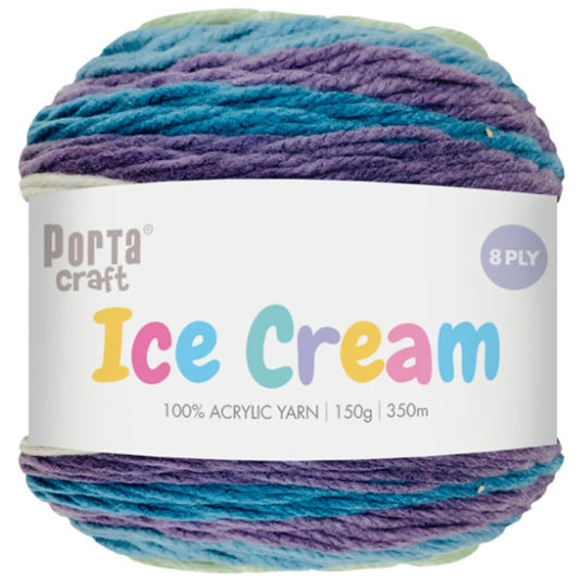 Ice Cream Yarn 150g 8ply - Cosy