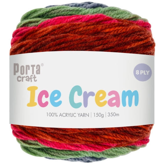 Ice Cream Yarn 150g 8ply - Earthworks